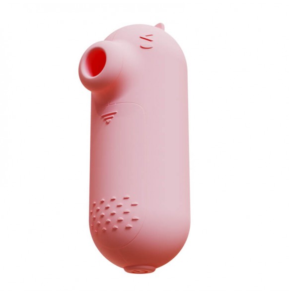 SECWELL - Little Pudding Pulse Suction Vibrating Egg (Battery - Pink) SECWELL - Little Pudding Pulse Suction Vibrating Egg (Battery - Pink)